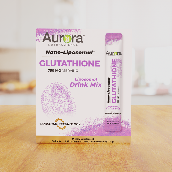 Aurora Nutrascience Nano-Liposomal Glutathione 750mg Drink Mix (30 pack)