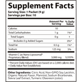 Vida Lifescience's Vitamin C Drink Mix 10 pack Supplement Facts