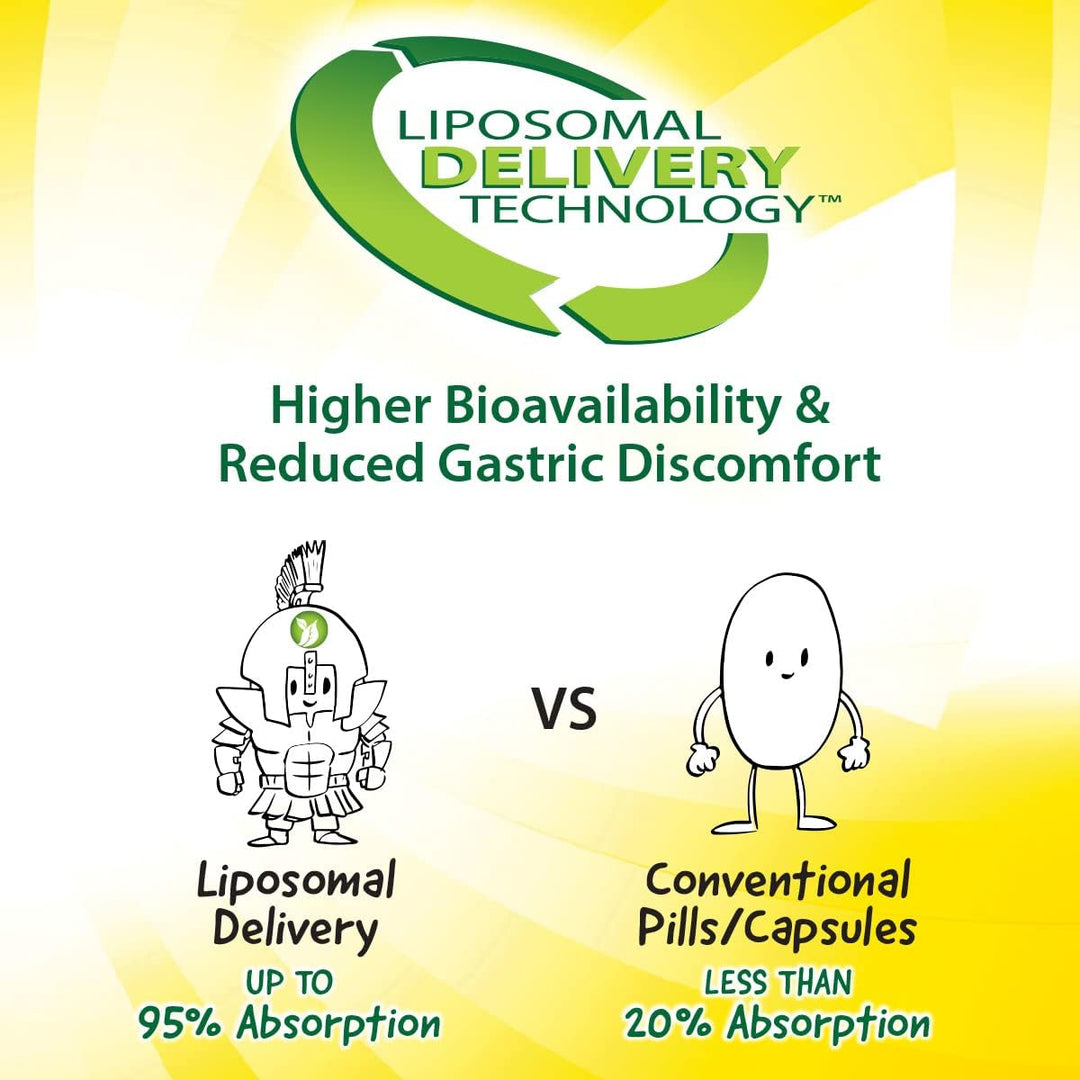 Aurora Nutrascience Mega-Liposomal Curcumin+ Vitamin C with CurcuVail™, 450 mg per serving