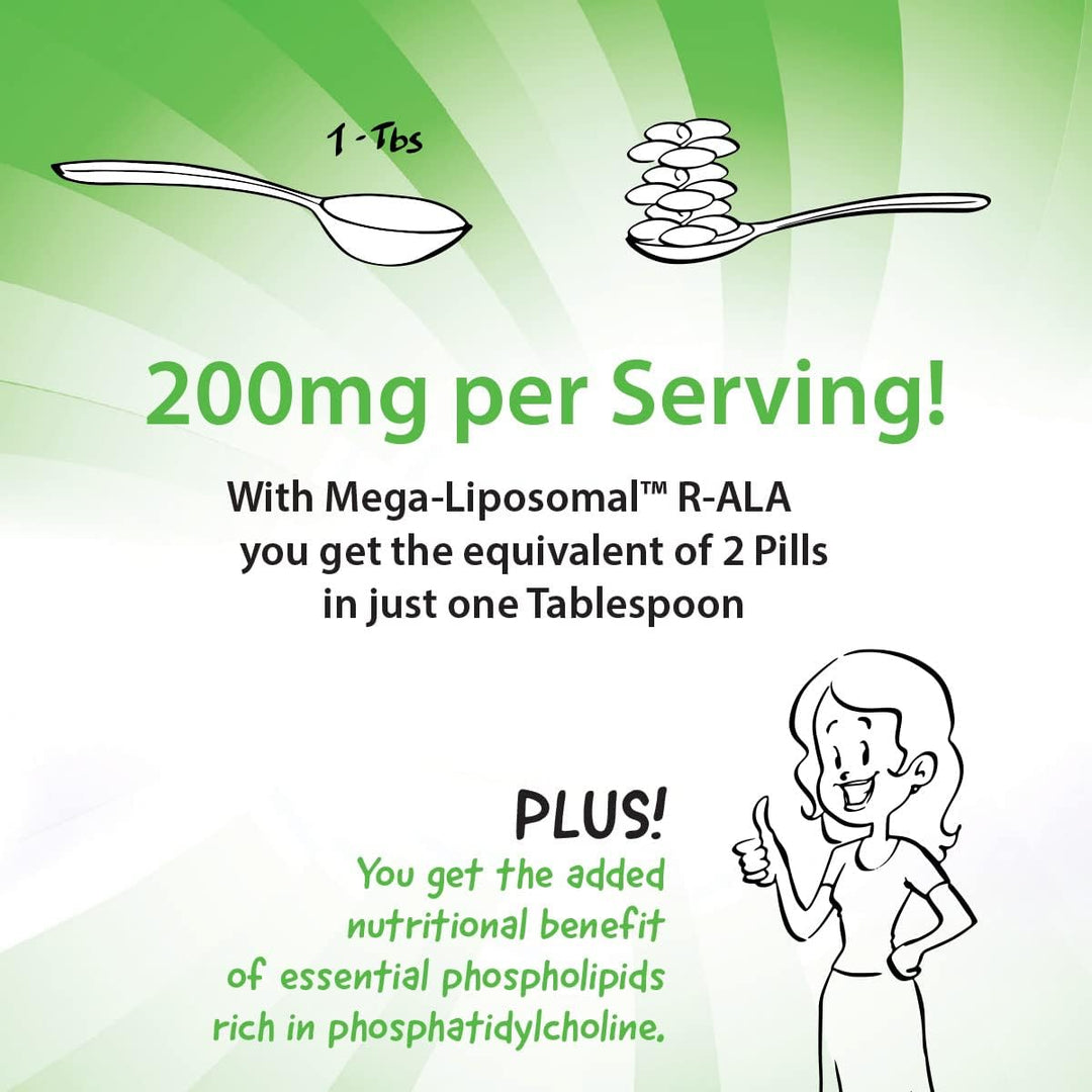 Aurora Nutrascience Mega-Liposomal R-Alpha Lipoic Acid with CoQ10