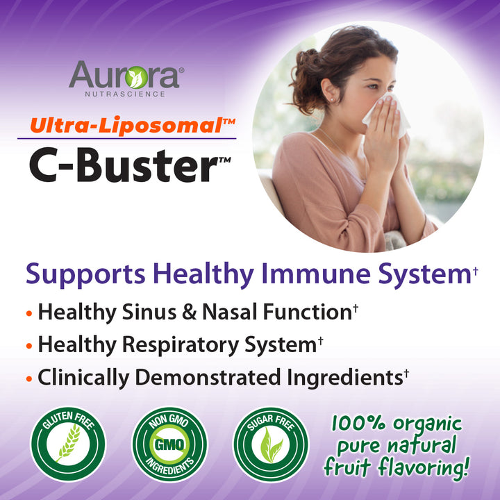 Aurora Nutrascience C-Buster Ultra-Liposomal Immune System Support