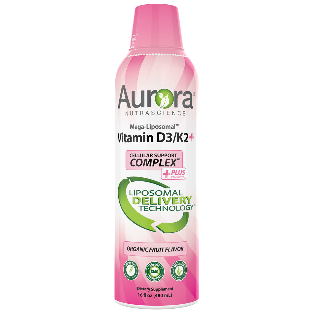 Aurora Nutrascience Mega-Liposomal Vitamin D3/K2+