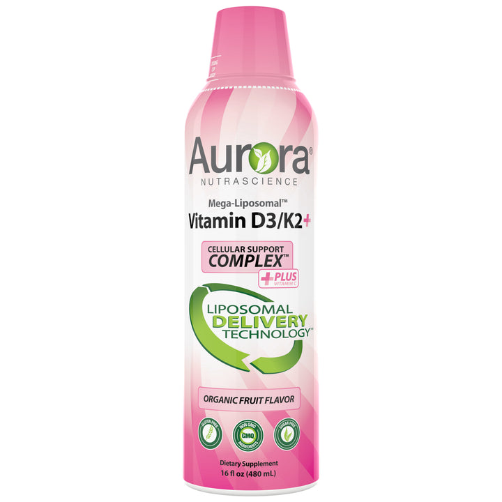 Aurora Nutrascience Mega-Liposomal Vitamin D3/K2+